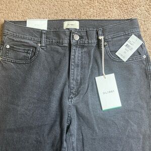 DL1961 Women's Gray Straight Leg Jeans